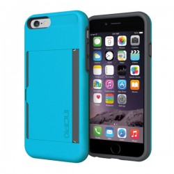 Incipio iPhone 6/6S Stowaway Case Cyan/Gray
